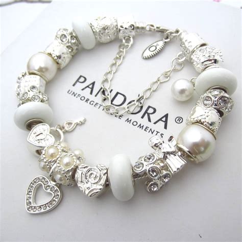 used pandora charm bracelet|cheap pandora style charm bracelets.